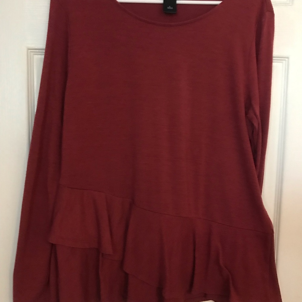 Large rust top
